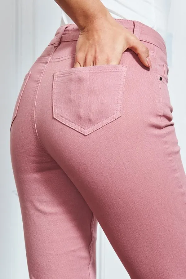 Sosandar Jeans and Jeggings Women Dusky Pink Perfect Skinny Jeans