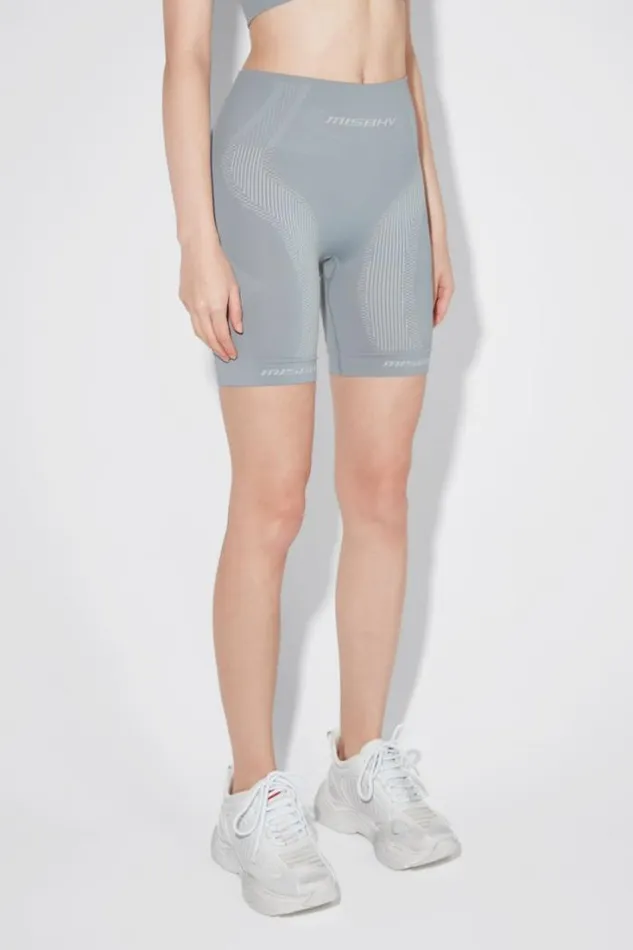 Sport Biker Shorts Steel Blue Women MISBHV Shorts