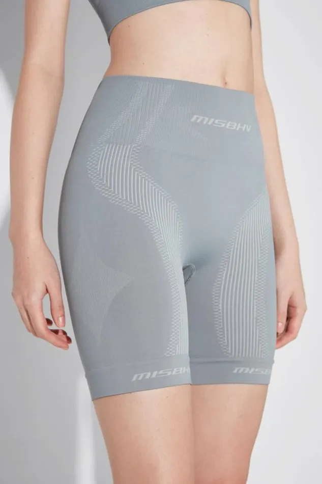 Sport Biker Shorts Steel Blue Women MISBHV Shorts