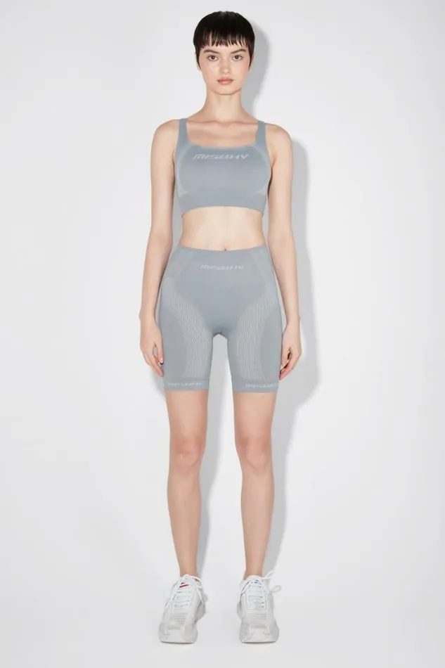 Sport Biker Shorts Steel Blue Women MISBHV Shorts