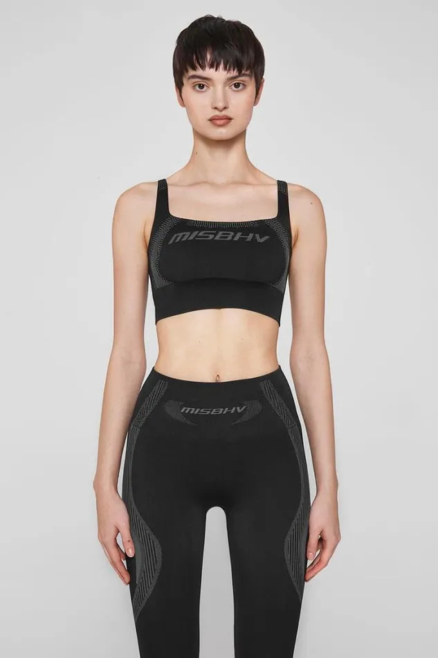 Sport Bra Top Muted Black Women MISBHV Bras