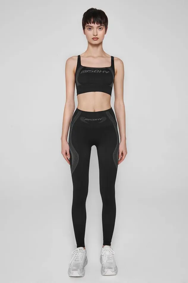 Sport Bra Top Muted Black Women MISBHV Bras