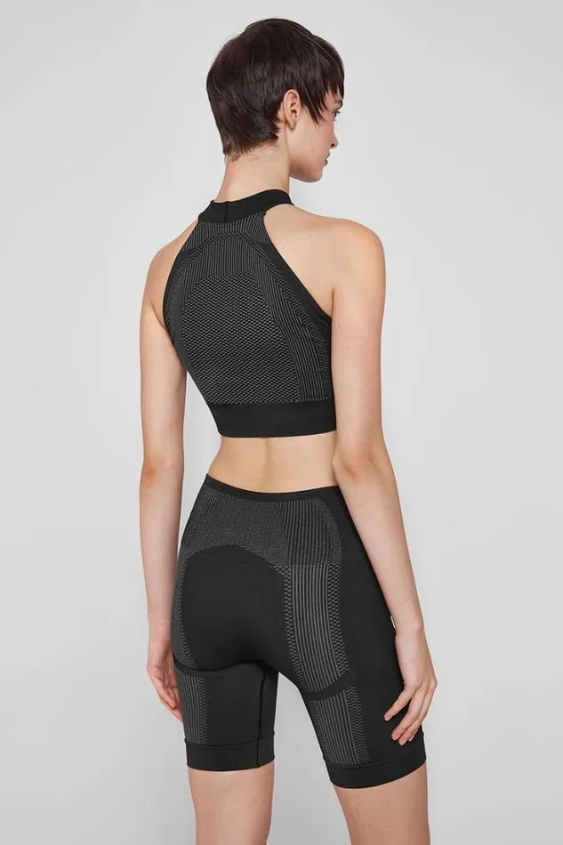 Sport Halter Bra Muted Black Women MISBHV Bras