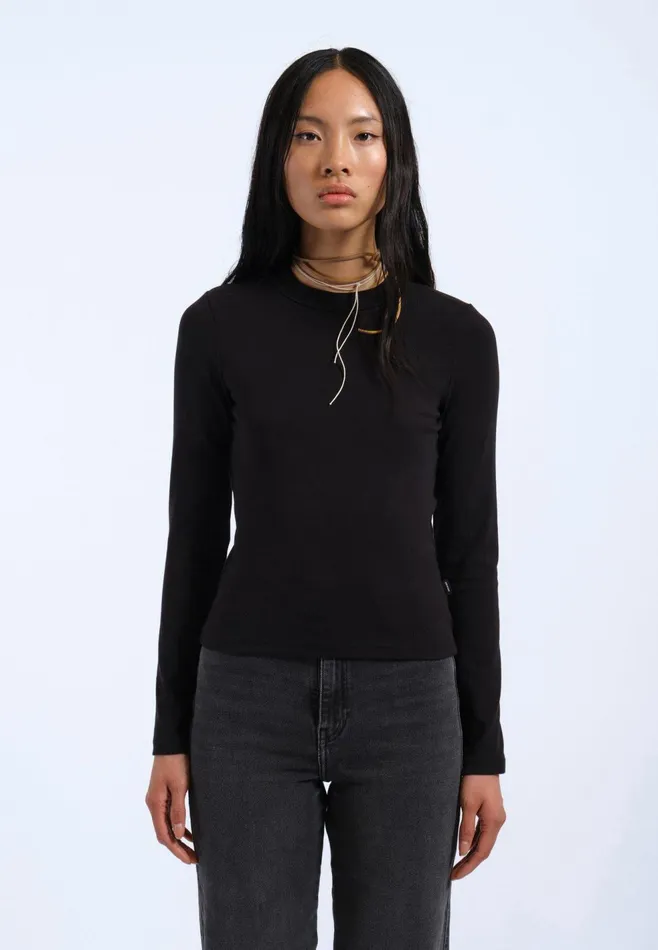Stella Top 8211 Black Black Women Dr Denim Longsleeves