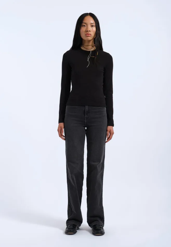 Stella Top 8211 Black Black Women Dr Denim Longsleeves