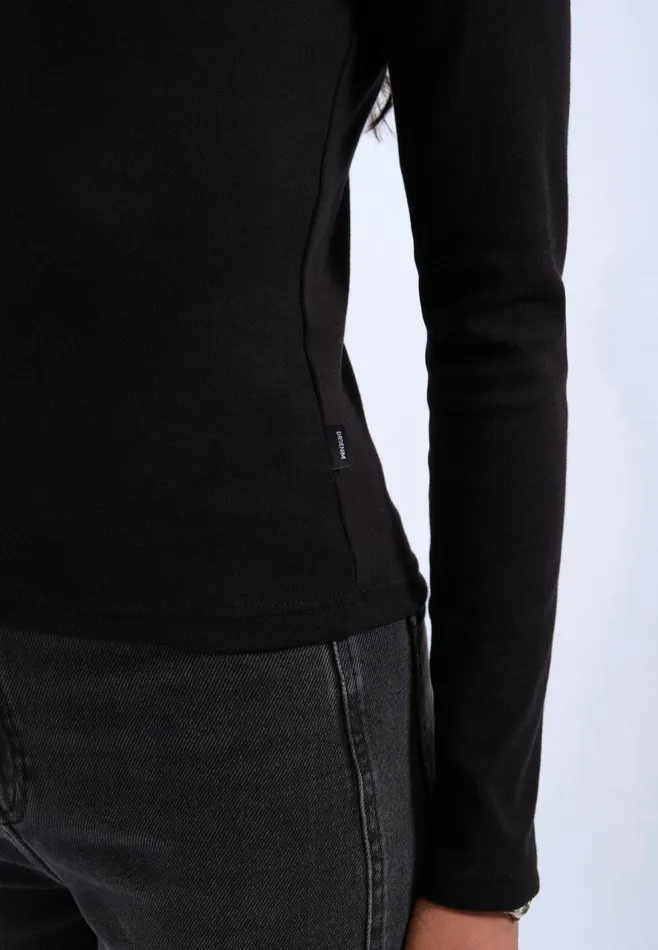 Stella Top 8211 Black Black Women Dr Denim Longsleeves