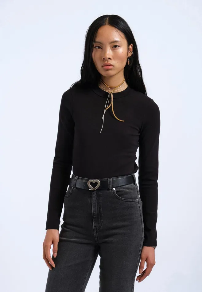 Stella Top 8211 Black Black Women Dr Denim Longsleeves