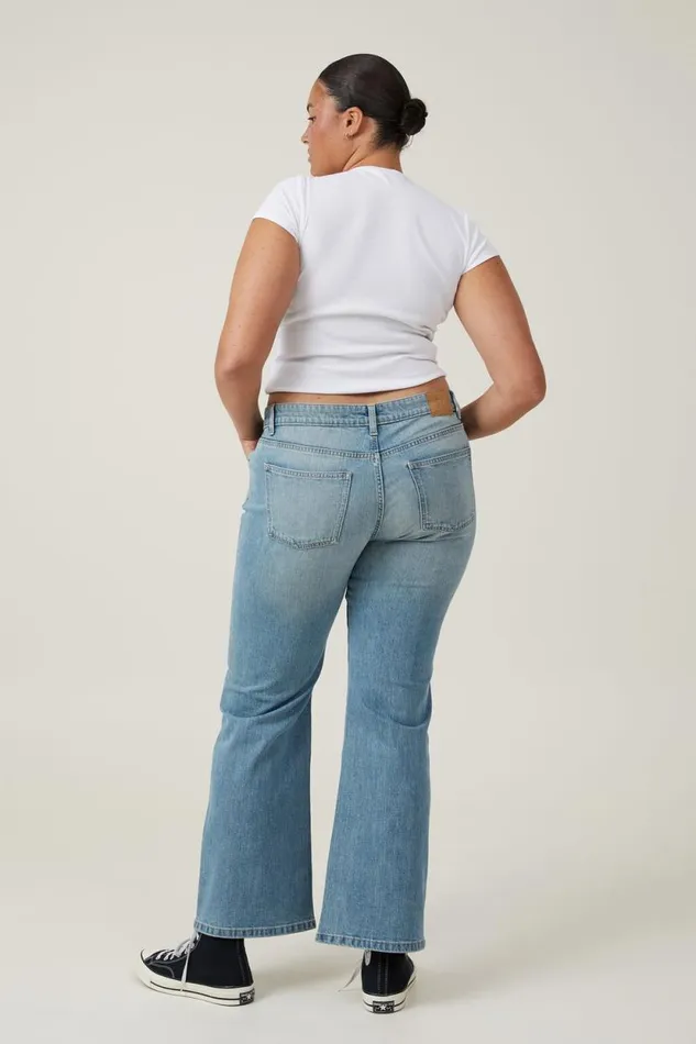 Stretch Bootcut Flare Jean Jewel Blue Women Cotton On Pants Stretch Bootcut Flare Jean Jewel Blue Women Cotton On Pants