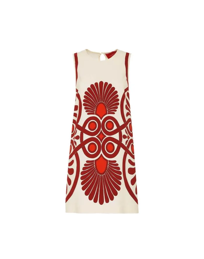 Stretch Tunic Medallion Place Cream Women La Double J Dresses Stretch Tunic Medallion Place Cream Women La Double J Dresses