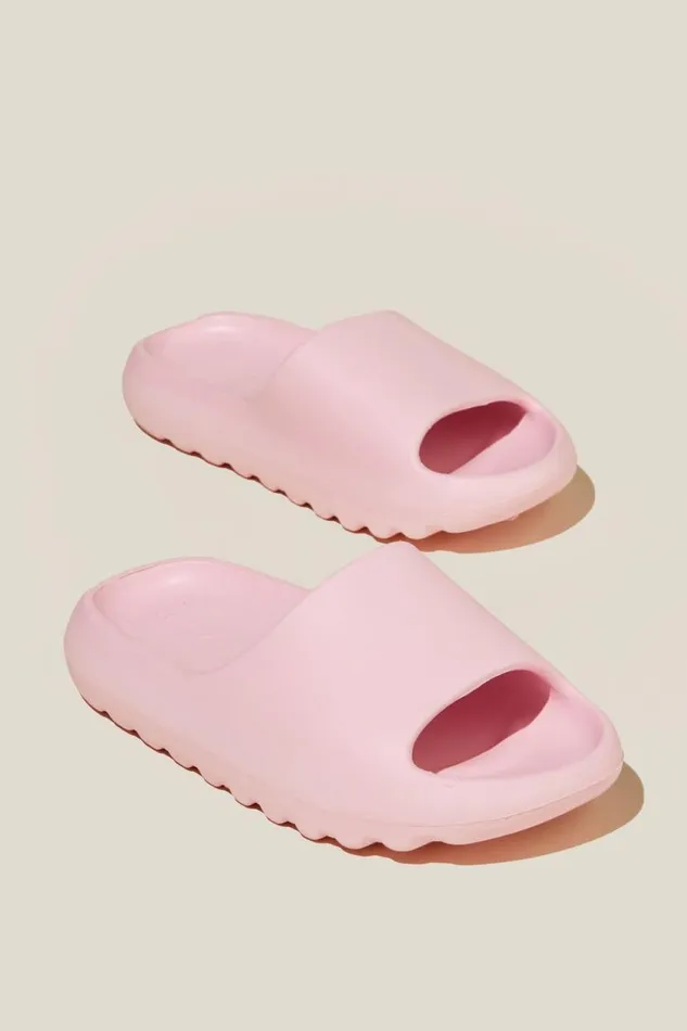 Sunny Beach Slide Blush Pink Girls Cotton On Flats and Sandals Sunny Beach Slide Blush Pink Girls Cotton On Flats and Sandals