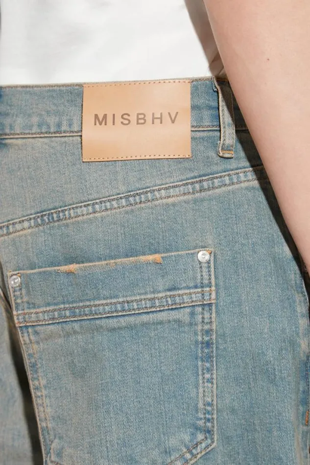 Sunset Wash Baggy Denim Trousers Blue Men MISBHV Trousers
