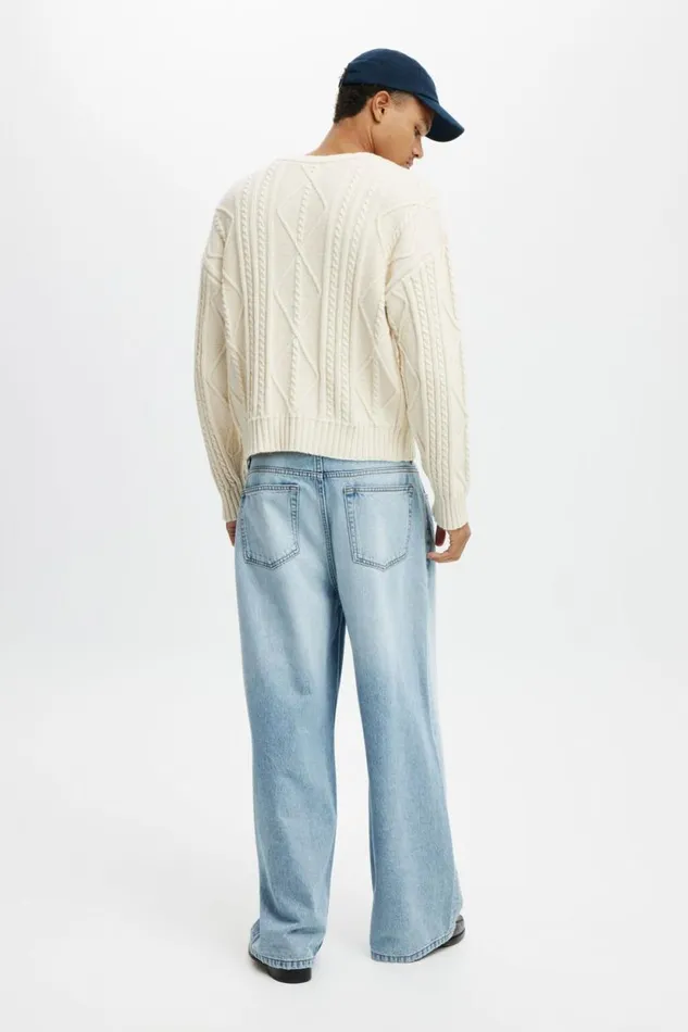 Super Baggy Jean Rush Blue Men Cotton On Jeans Super Baggy Jean Rush Blue Men Cotton On Jeans