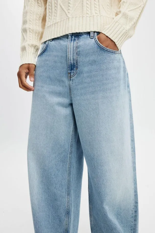 Super Baggy Jean Rush Blue Men Cotton On Jeans Super Baggy Jean Rush Blue Men Cotton On Jeans