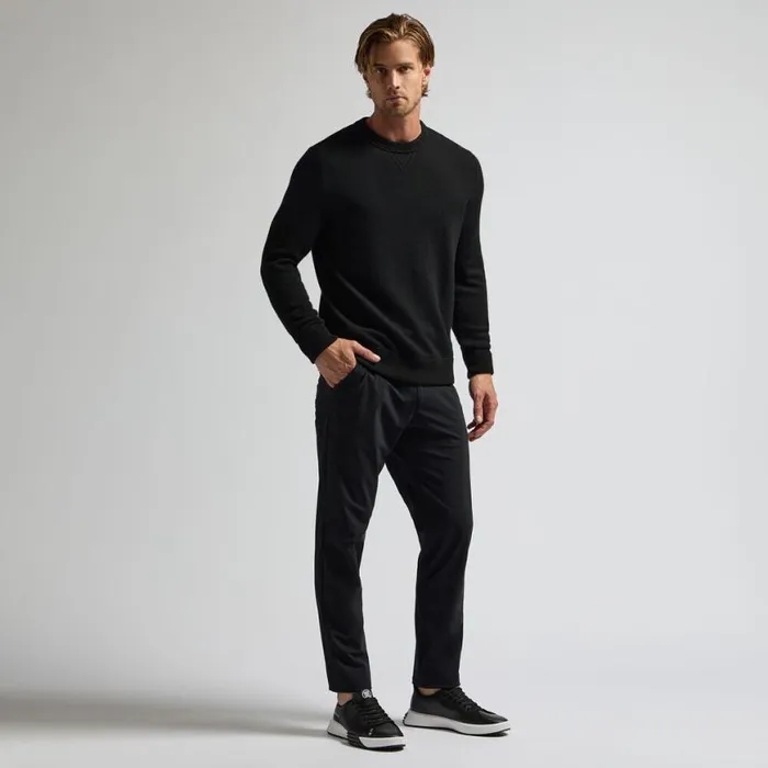 Sweaters Men GFORE FRESH TAKE ON THE CASHMERE CREWNECK SWEATER Onyx Sweaters Men GFORE FRESH TAKE ON THE CASHMERE CREWNECK SWEATER Onyx