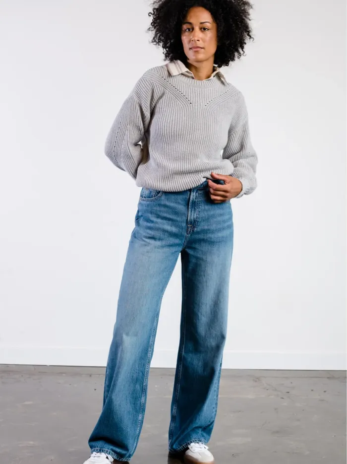 Sweaters Sarah Billow Sleeve Sweater French Lilac Able Women