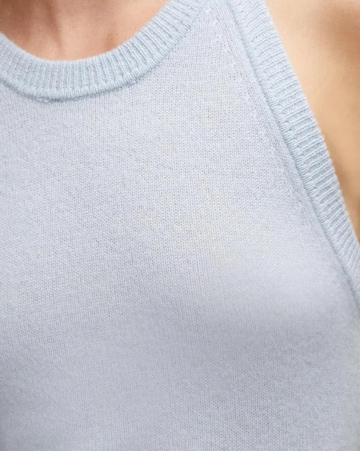 Sweaters Shop Veronica Beard Myrick Cashmere Tank Beige