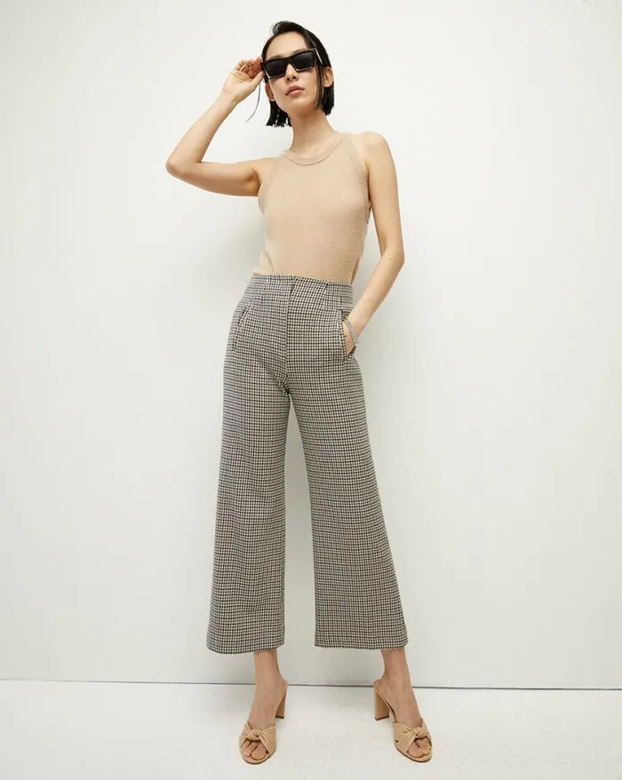 Sweaters Shop Veronica Beard Myrick Cashmere Tank Beige