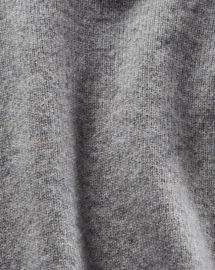 Sweaters Shop Veronica Beard Nelia Cashmere Pullover Button Accent Heather Grey
