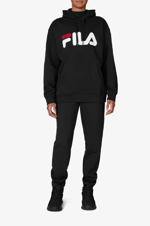 Sweatshirts and Hoodies Men Fila Classic Relaxed Fila Logo Hoodie