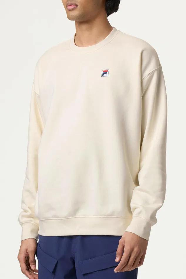 Sweatshirts and Hoodies Women Fila Classic Relaxed Sweatshirt 920 Gardenia
