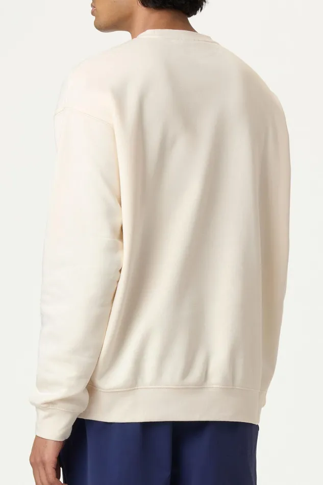 Sweatshirts and Hoodies Women Fila Classic Relaxed Sweatshirt 920 Gardenia