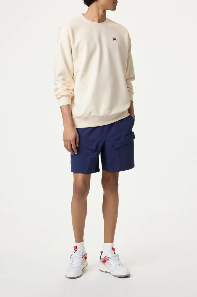 Sweatshirts and Hoodies Women Fila Classic Relaxed Sweatshirt 920 Gardenia