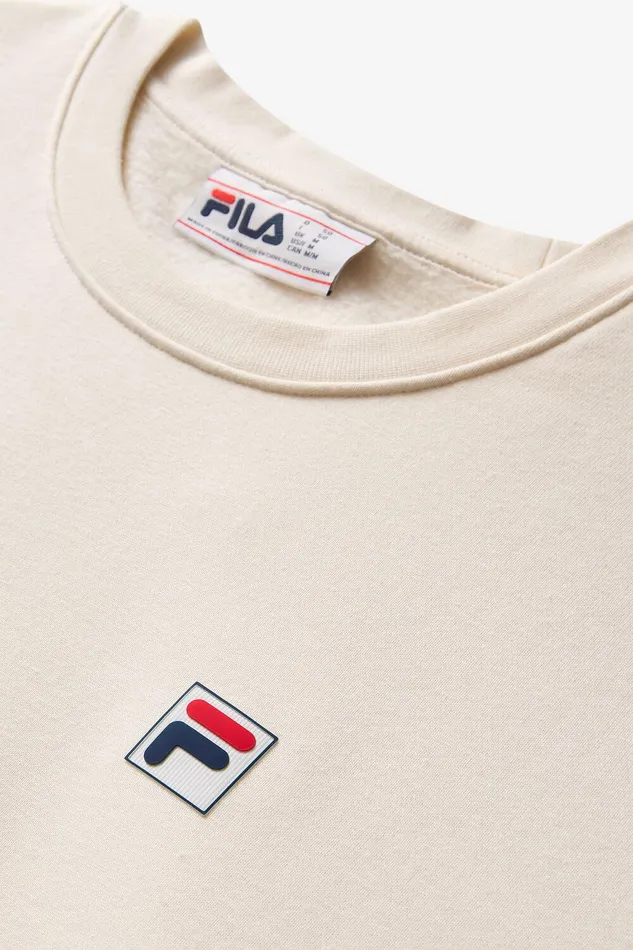 Sweatshirts and Hoodies Women Fila Classic Relaxed Sweatshirt 920 Gardenia