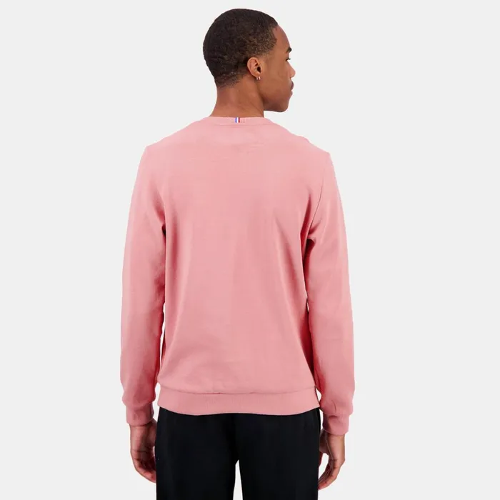 Sweatshirts Men Le Coq Sportif Ton Sur Ton RoundNeck Sweatshirtshirt Rosette