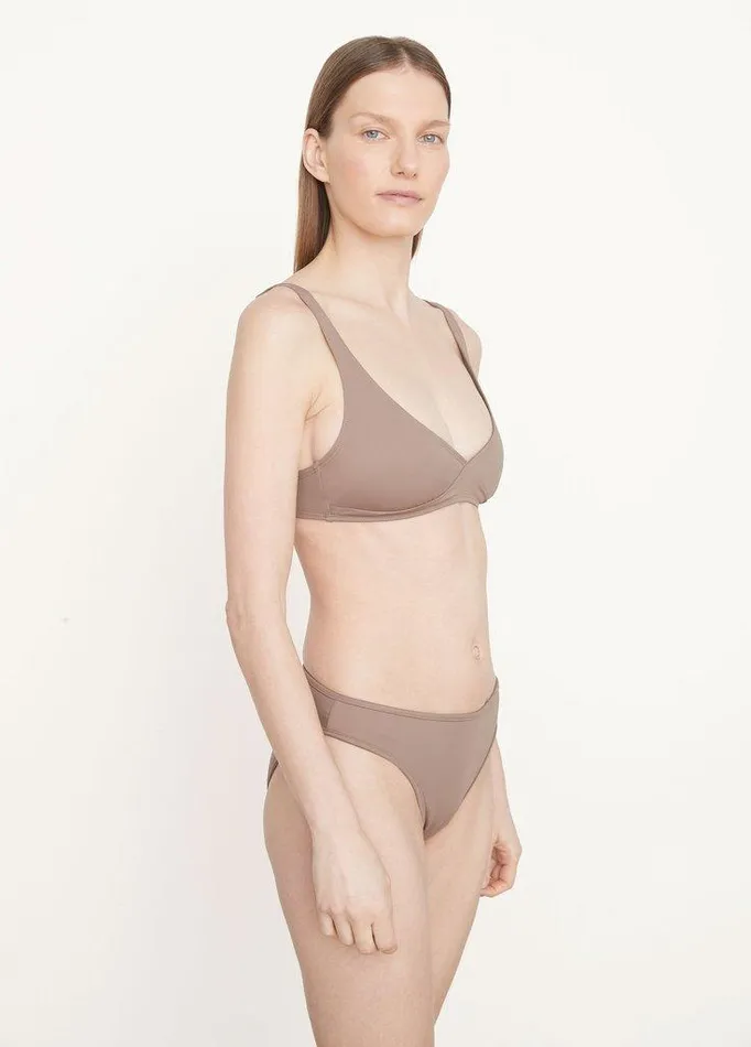 Swim Women Vince Nu Swim Crane Top Taupe Swim Women Vince Nu Swim Crane Top Taupe