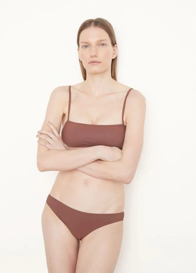 Swim Women Vince Nu Swim LowLow Bottom Cocoa Swim Women Vince Nu Swim LowLow Bottom Cocoa