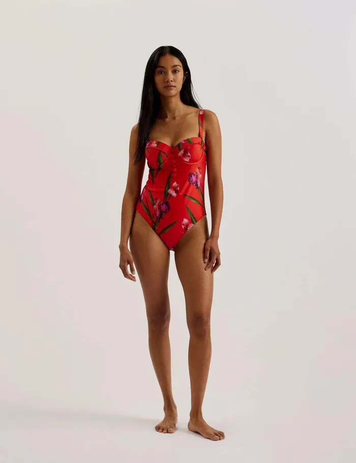 Swimwear and Beachwear Women Ted Baker QUWELLE Brtred