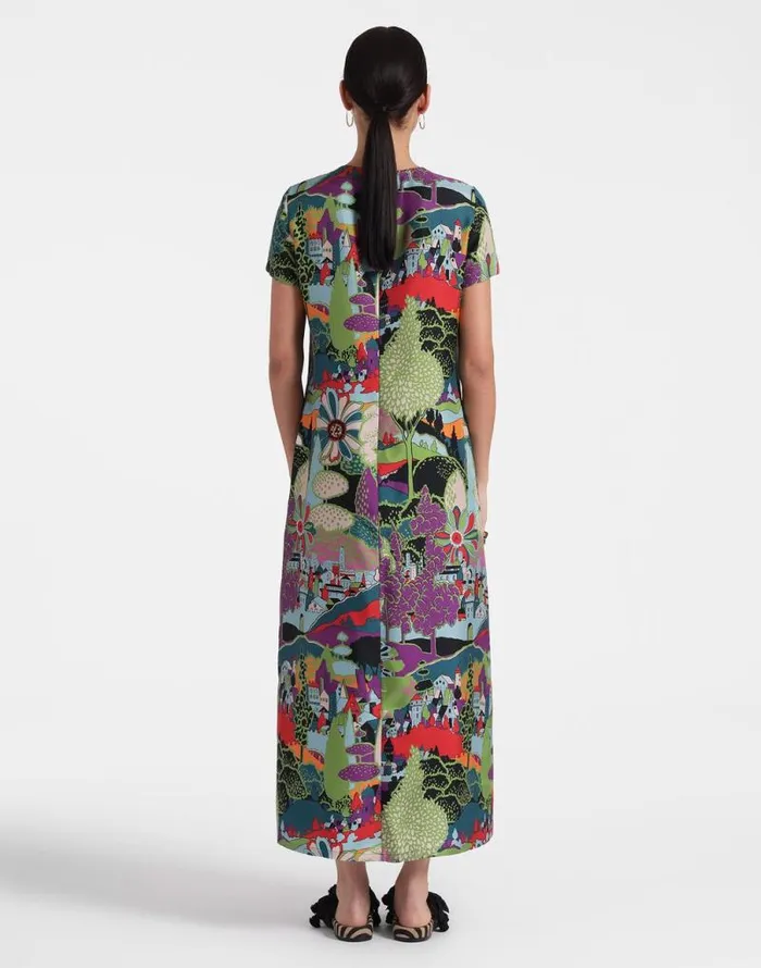 Swing Dress Paesaggio Women La Double J Dresses Swing Dress Paesaggio Women La Double J Dresses