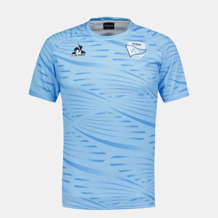 Tshirts And Tops Men Le Coq Sportif Aviron Bayonnais 8211 Training Outfit Jersey