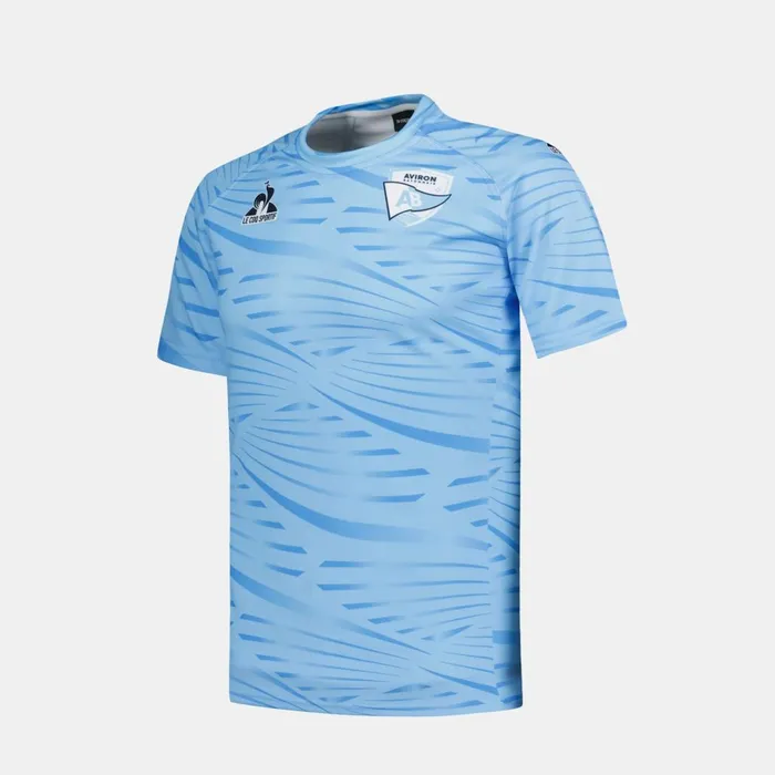 Tshirts And Tops Men Le Coq Sportif Aviron Bayonnais 8211 Training Outfit Jersey