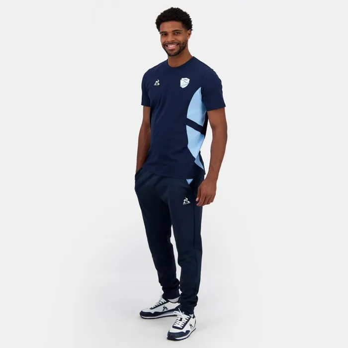 Tshirts And Tops Men Le Coq Sportif Aviron Bayonnais TShirt Dress Blues