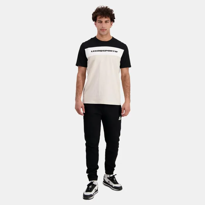 Tshirts And Tops Men Le Coq Sportif Contemporain Tshirt Homme Blackpeyote