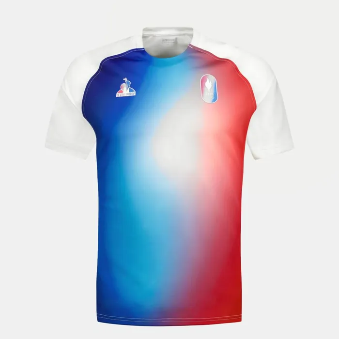 Tshirts And Tops Men Le Coq Sportif France039s Olympic Team Jersey Marshmallow Gradiant Bbr