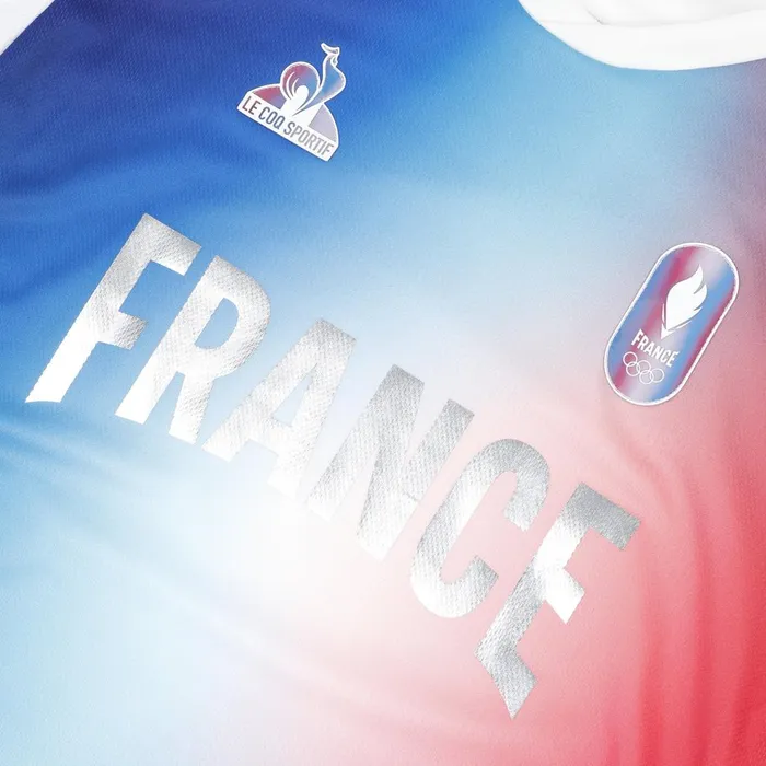 Tshirts And Tops Men Le Coq Sportif France039s Olympic Team Jersey Marshmallow Gradiant Bbr
