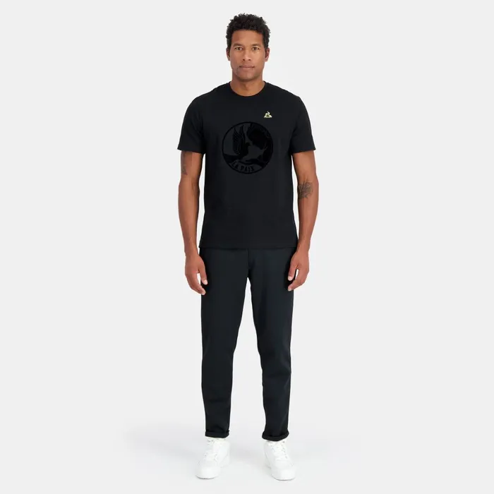 Tshirts And Tops Men Le Coq Sportif Tshirt Motif La Paix Homme Black