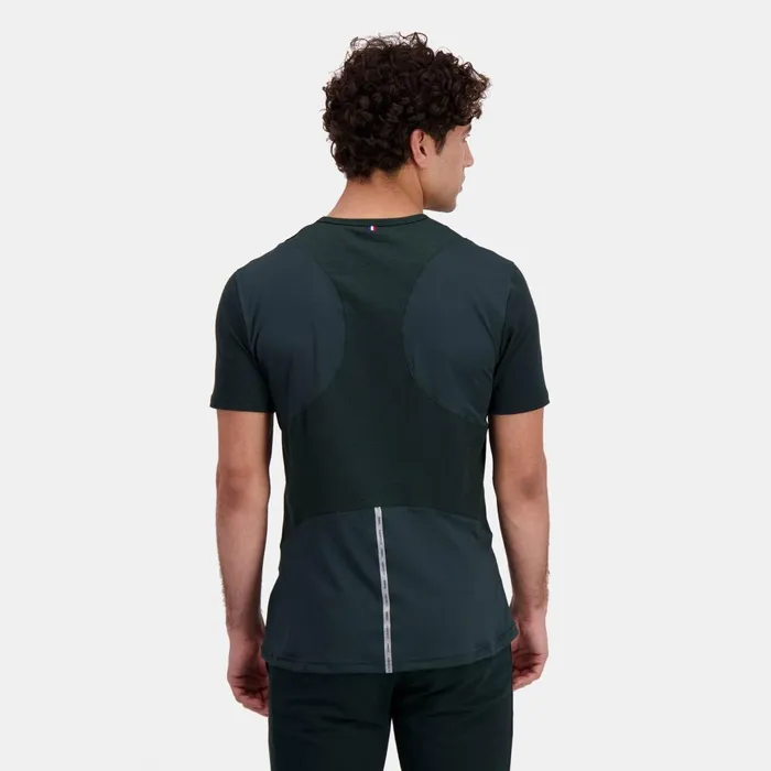 Tshirts And Tops Men Le Coq Sportif Training Performance TShirt Scarab Tshirts And Tops Men Le Coq Sportif Training Performance TShirt Scarab