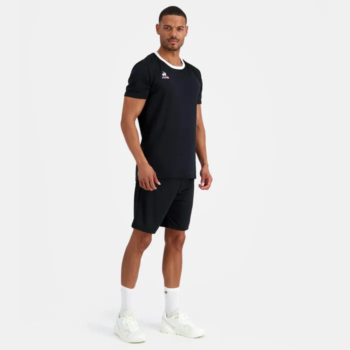 Tshirts And Tops Men Le Coq Sportif Training TShirt Black Tshirts And Tops Men Le Coq Sportif Training TShirt Black