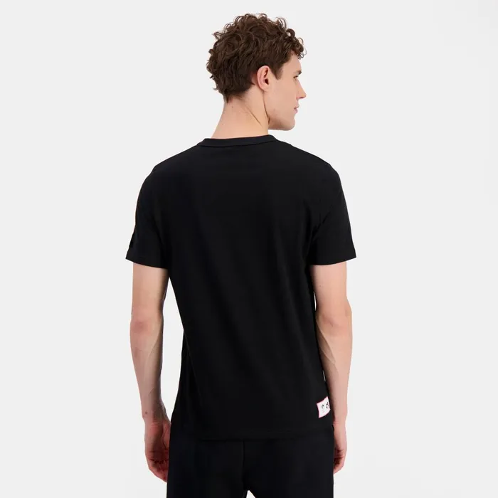 Tshirts And Tops MenWomen Le Coq Sportif Paris 2024 TShirt Black