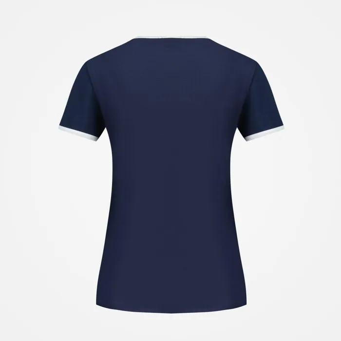 Tshirts Polos Shirts And Tops Women Le Coq Sportif Tennis TShirt Dress Bluesnew Optical White Tshirts Polos Shirts And Tops Women Le Coq Sportif Tennis TShirt Dress Bluesnew Optical White