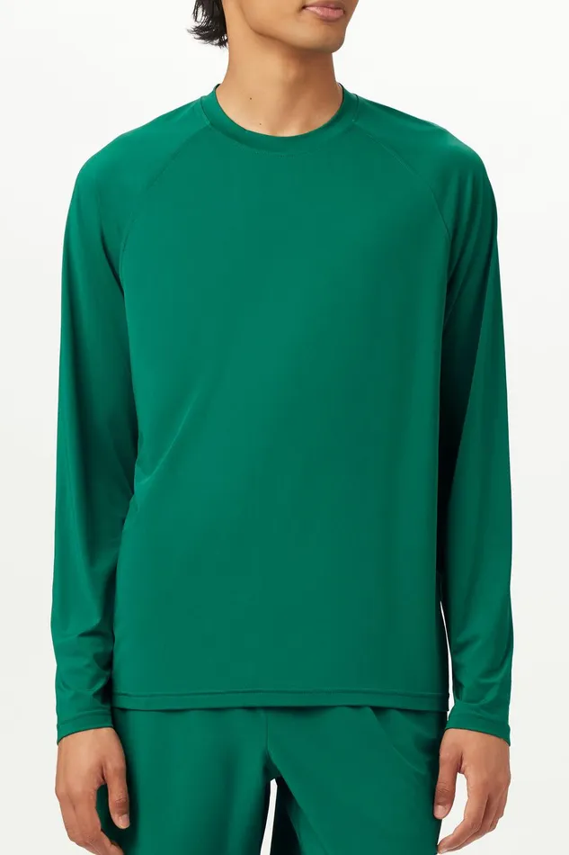 Tennis Men Fila UV Long Sleeve Blocker
