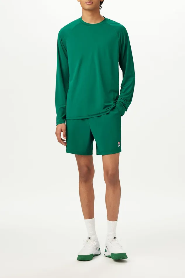 Tennis Men Fila UV Long Sleeve Blocker