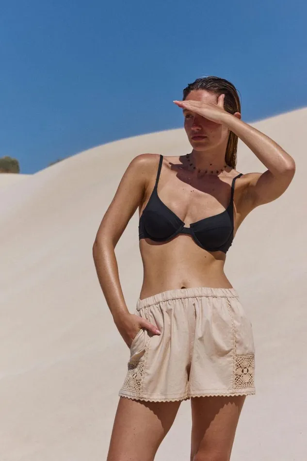 The Vacation Beach Short Natural Women Cotton On Shorts