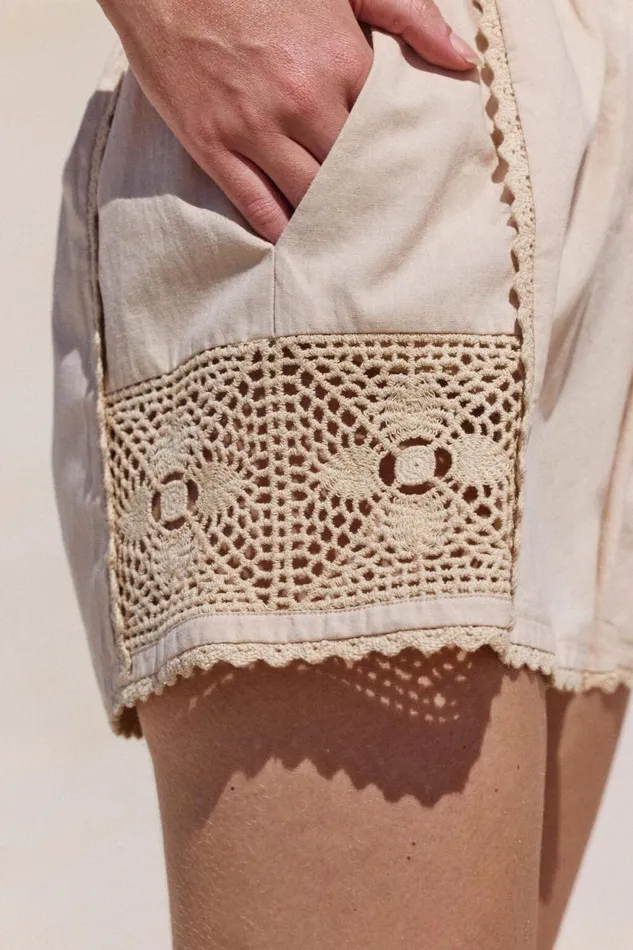 The Vacation Beach Short Natural Women Cotton On Shorts