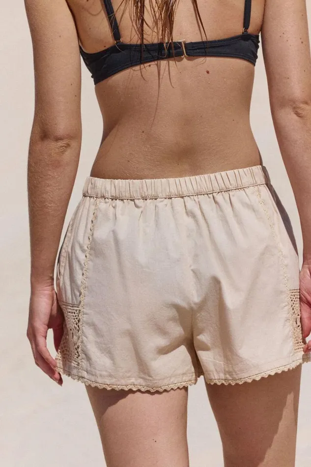 The Vacation Beach Short Natural Women Cotton On Shorts