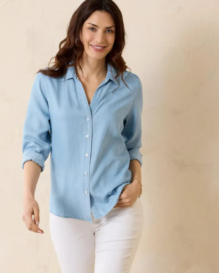 Tommy Bahama Agua Amara Orchid Dreams LongSleeve Peasant Top Sleepy Violet Women Tops and Shirts Tommy Bahama Agua Amara Orchid Dreams LongSleeve Peasant Top Sleepy Violet Women Tops and Shirts