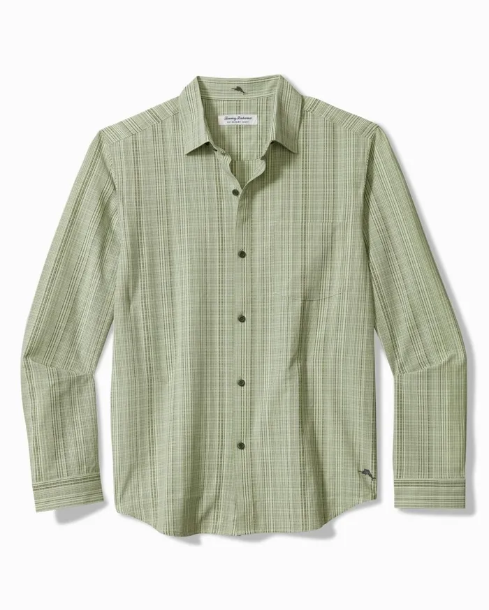 Tommy Bahama Bahama Coast Sandbar Stripe IslandZone LongSleeve Shirt Baby Fern Men Shirts Tommy Bahama Bahama Coast Sandbar Stripe IslandZone LongSleeve Shirt Baby Fern Men Shirts